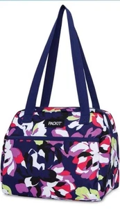 PackIt Freezable Hampton Lunch Bag with Shoulder Straps, Bright Floral - Picture 1 of 12