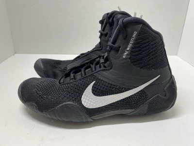 Nike Tawa Black Metallic Silver CI2952-001 Men's Wrestling Shoes Size 8.5 - Image 1 of 4