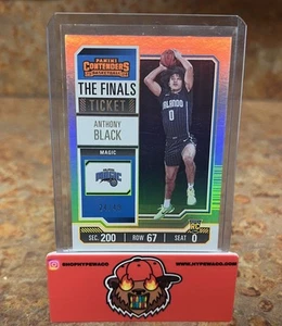 2023 PANINI CONTENDERS THE FINALS TICKET #35 ANTHONY BLACK ROOKIE RC /49 - Picture 1 of 2
