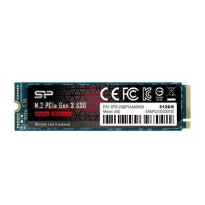 Silicon Power P34A80 M.2 512 GB PCI Express 3.0 SLC NVMe - Picture 1 of 1