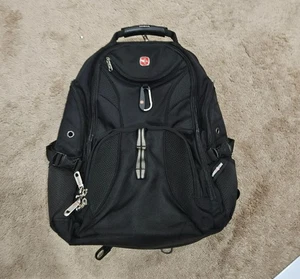 Swiss Gear Model 3760 ScanSmart TSA Laptop Friendly All-in-One Backpack, Black - Picture 1 of 7