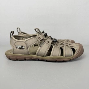 Keen Clearwater CNX Sandals Mens 11.5 Beige Lightweight Waterproof Sport Hiking - Picture 1 of 9