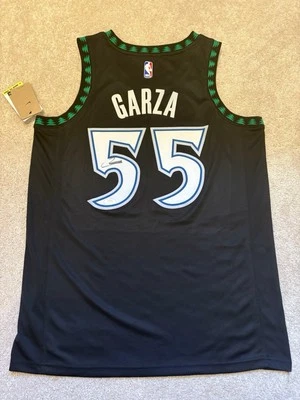 Luka Garza Signed Auto Minnesota Timberwolves Jersey PSA COA - Image 1 of 3