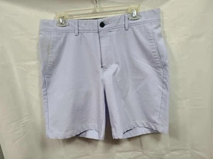 Pantaloncini da golf VRST uomo 34 blu chiaro piatto davanti 7 pollici cuciture interne performance spandex - Foto 1 di 3