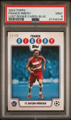 2023 Topps Lost Rookie Franck Ribéry /49 PSA 9 POP 5 None Higher - Bild 1 von 2