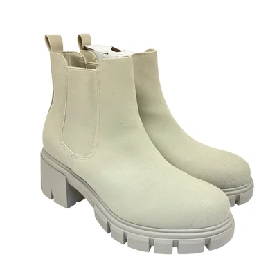 Botas Chelsea informales Dua de corte medio para mujer MIA GS1106816J blanco roto talla 9M Foto 1 de 4