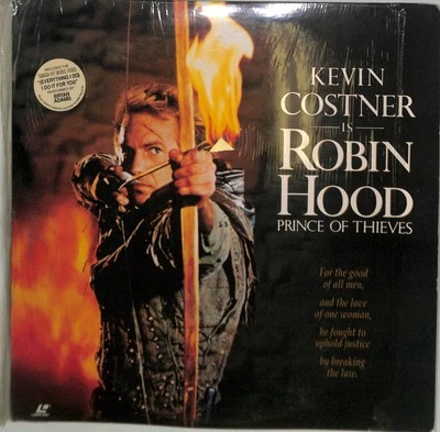 Robin Hood: Prince of Thieves (1991) Laserdisc Foto 1 de 2