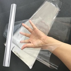 10 M Gift Wrapping Paper Transparent Glass See Through Film Flower Basket - Picture 1 of 11