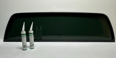 Fits 1998-2001 Dodge Ram Pickup 1500 Rear Back Glass Window Stationary+2Glues - Image 1 of 4