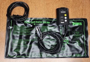 iPower MET Certified Seedling Heat Mat & ETL Digital Thermostat Control Combo - Picture 1 of 6