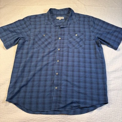 Orvis Shirt Mens Size XL Short Sleeve Outdoor Shirt Blue Vented EUC - Image 1 of 4