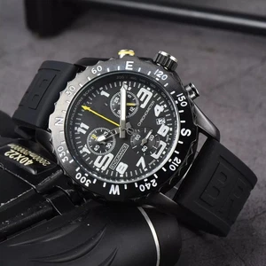 Herren Sport Multifunktionale Wasserdicht Quarz Chronograph Uhr - Lässiger Stil - Bild 1 von 12