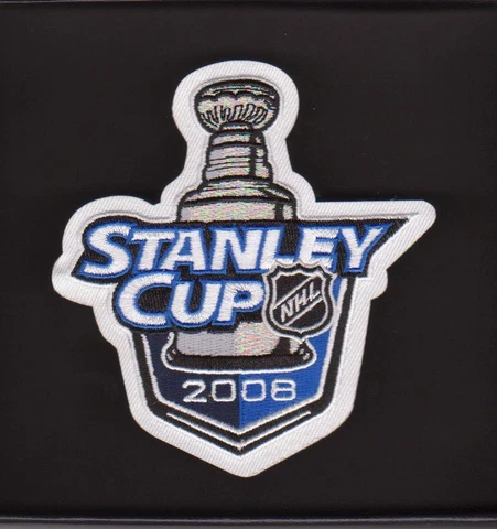 NHL 2008 Stanley Cup Finals Jersey Patch Detroit Red Wings Cover