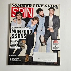 Mumford & Sons Spin Magazine Jun 2011 First Lollapalooza Steve Earle Will Sheff - Picture 1 of 5