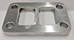 T3 Dual Entry Turbo Flange STAINLESS 11MM MANIFOLD EXHAUST - Picture 1 of 1