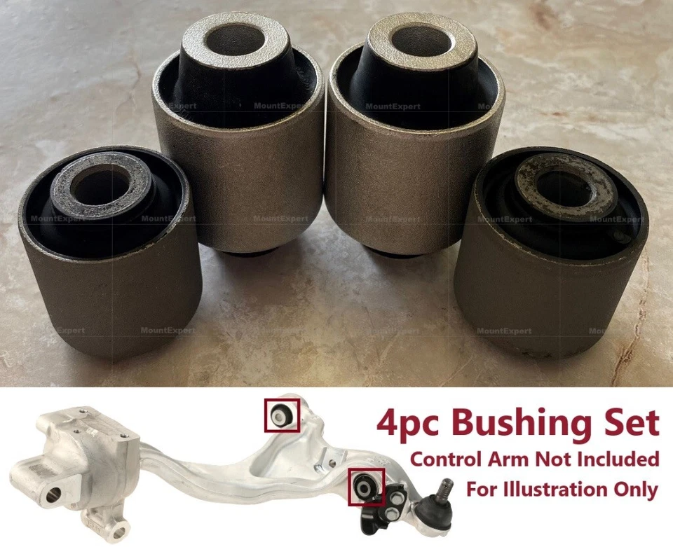 4 Bushings fit Infiniti 2014 15 16 17 18 19 20 21 2022 Q50 AWD Front Lower Arms - Image 1 of 1