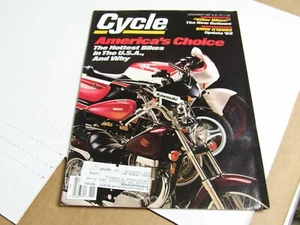 1987 November CYCLE Magazine - Vintage Motorcycle Magazine - Imagen 1 de 2