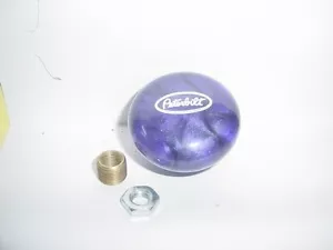 Peterbilt Logo Nostalgia II "flat top" Custom Engraved Shift Knob (Purple Pearl) - Picture 1 of 2