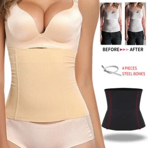 Women Postpartum Belt Belly Wrap Body Shaper Recovery Tummy Girdle After Birth - Picture 1 of 30