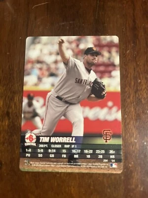 2004 MLB Showdown Tim Worrell Base Set Card #294 Giants - Image 1 of 2