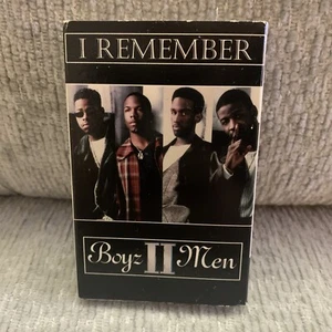 Vintage 1995 Boyz II Men “I Remember” Cassette Single (Nov-1995, Motown) - Picture 1 of 6