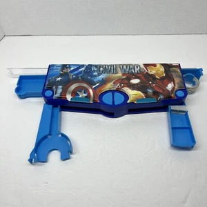 Marvel Avengers Civil War Multi Functional Pencil Case Iron Man Captain America - Picture 1 of 13