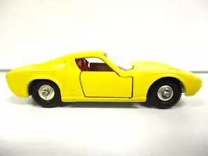 LESNEY MATCHBOX #33 33 - LAMBORGHINI MIURA P400 (YELLOW) - DIECAST - Picture 1 of 11