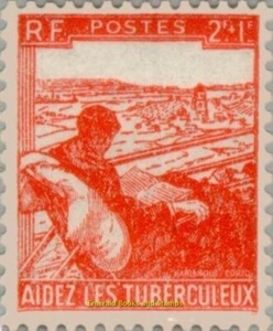 EBS France 1945 - TB - Tuberculosis - Aux profit des tuberculeux - YT 736 MNH** - Picture 1 of 1