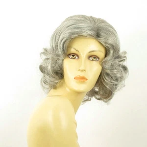 mid length wig for women grey curly ref: 51 TRYCIA PERUK - Imagen 1 de 8