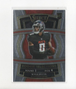 2021 Panini Select Rookie Selections Kyle Pitts Rookie Insert Card #rs-6 Falcons