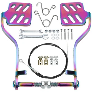 Go Kart Brake Throttle Pedals with 71" Cable Kit For Predator 212cc Road Rocket - Picture 1 of 9