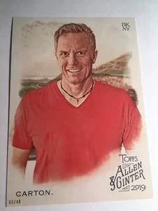 2019 Topps Allen & Ginter 5x7 Augie Carton Brewer Podcast Host 152 02/49 - Picture 1 of 1
