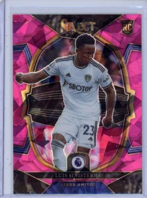 2022 Panini Select Premier League #46 Luis Sinisterra Pink Ice - Image 1 of 2