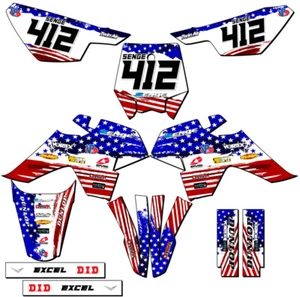 Kit de gráficos SR 110 MERICA USA Senge compatible con SSR - Imagen 1 de 10