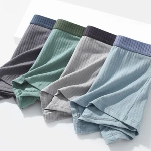 Boxer uomo comodo tronchetto intimo ragazzo traspirante cotone elasticizzato mutandine - Foto 1 di 31