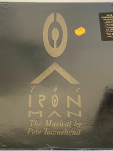 The Iron Man Album Pete Townsend The Musical 1989 SEALED Hype Sticker Vinyl LP - Picture 1 of 13