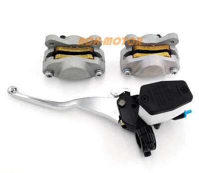 Pinzas de freno delanteras y cilindro maestro de freno para Arctic Cat 250 300 375 400 500 Foto 1 de 3