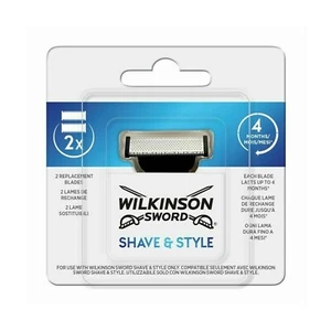 Wilkinson Sword Shave & Style Men’s Replacement Blades Twin Pack - Picture 1 of 2