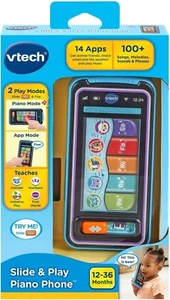 Vtech Slide & Play Piano Phone New - Picture 1 of 4