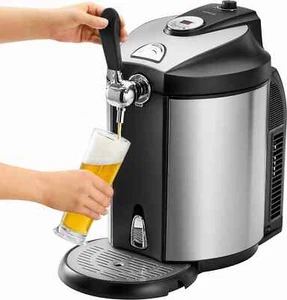 Distributore birra 5 L per botti birra da 5 litri con raffreddamento incl. capsule CO2 - Foto 1 di 5