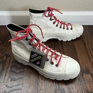 Converse Women Chuck Taylor All Star Lugged Winter High GTX Egret Prime Pink 9 - Picture 1 of 22