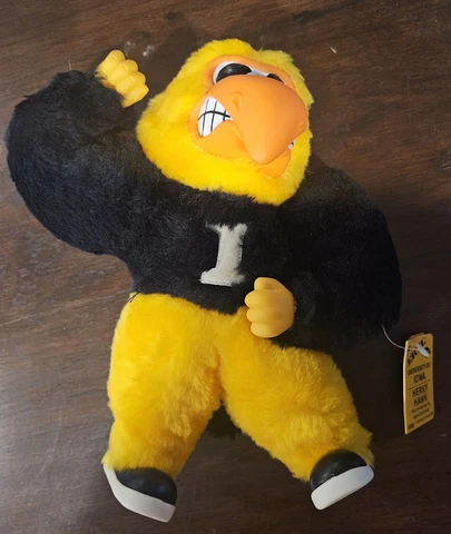 University Of Iowa Herky Hawk By ERTL Toy Company 1983 Cover