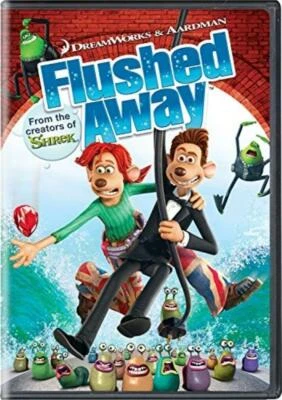 Flushed Away DVD Adventure (2007) Hugh Jackman Quality Guaranteed Amazing Value - Image 1 of 4