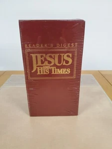 Readers Digest Jesus And His Times VHS 3-Tape Set Sealed - Picture 1 of 7