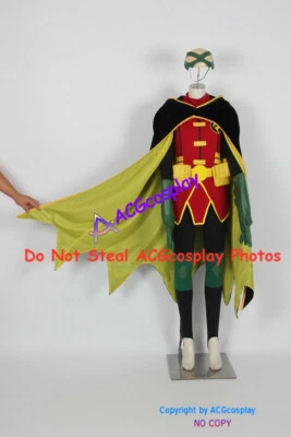 Disfraz de Robin Cosplay incl. máscara de ojos DC Batman Robin Juegos con disfraces Acgcosplay Disfraz Foto 1 de 4