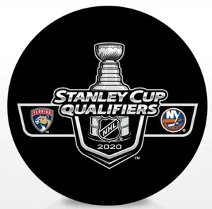 2020 Stanley Cup Playoffs Duelling Puck Florida Panthers/New York Islanders - Bild 1 von 2