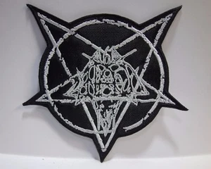 antaeus white shaped logo  EMBROIDERED PATCH - Picture 1 of 1