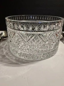 Shannon Crystal Dublin 3-Piece Set – Cut Crystal Bowl w/ Servers Godinger NIB - Picture 1 of 8