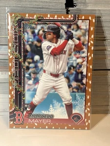Marcelo Mayer Rookie 🔥2025 Topps Holiday Gold Holiday Lights #H35 🔥Red Sox - Bild 1 von 4