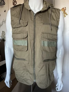 Rothco Ranger Vest Khaki Tactical Hunting Fishing Large  EUC - Picture 1 of 16